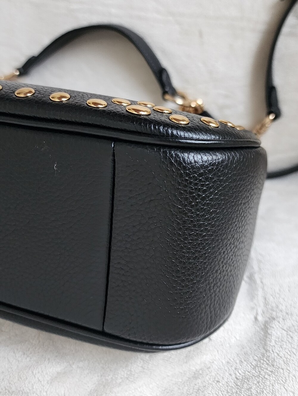 Coach Terri Hobo and Matching Wallet with Gold Studs - Picture 3 of 5
